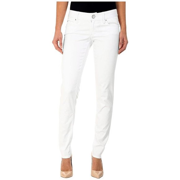 $158 Lilly Pulitzer Worth Skinny Jeans in Resort White Size 14 NEW